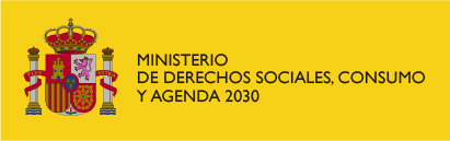 Logo del Ministerio de Derechos sociales, Consumo y Agenda 2030